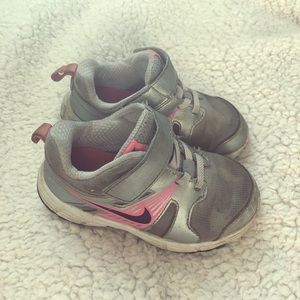 Pink & Silver Nike’s